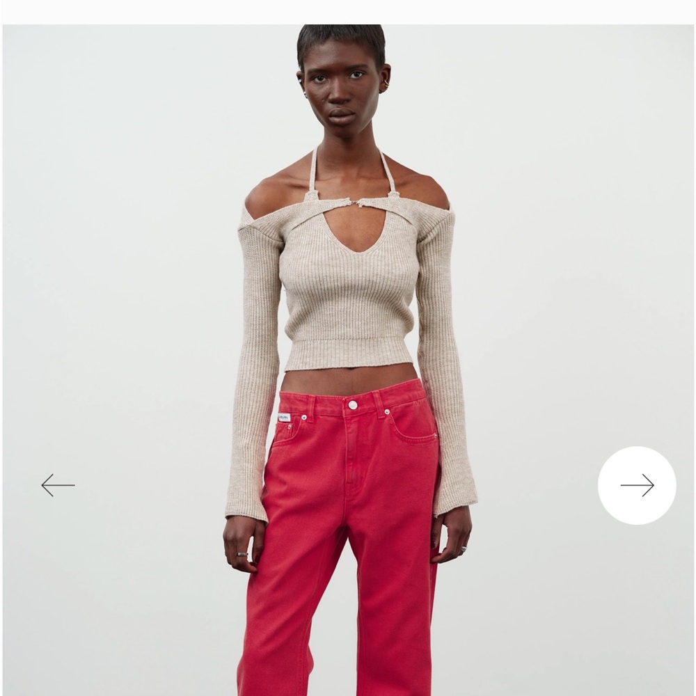 Source Unknown Overlay Knit Shrug Set - image 1